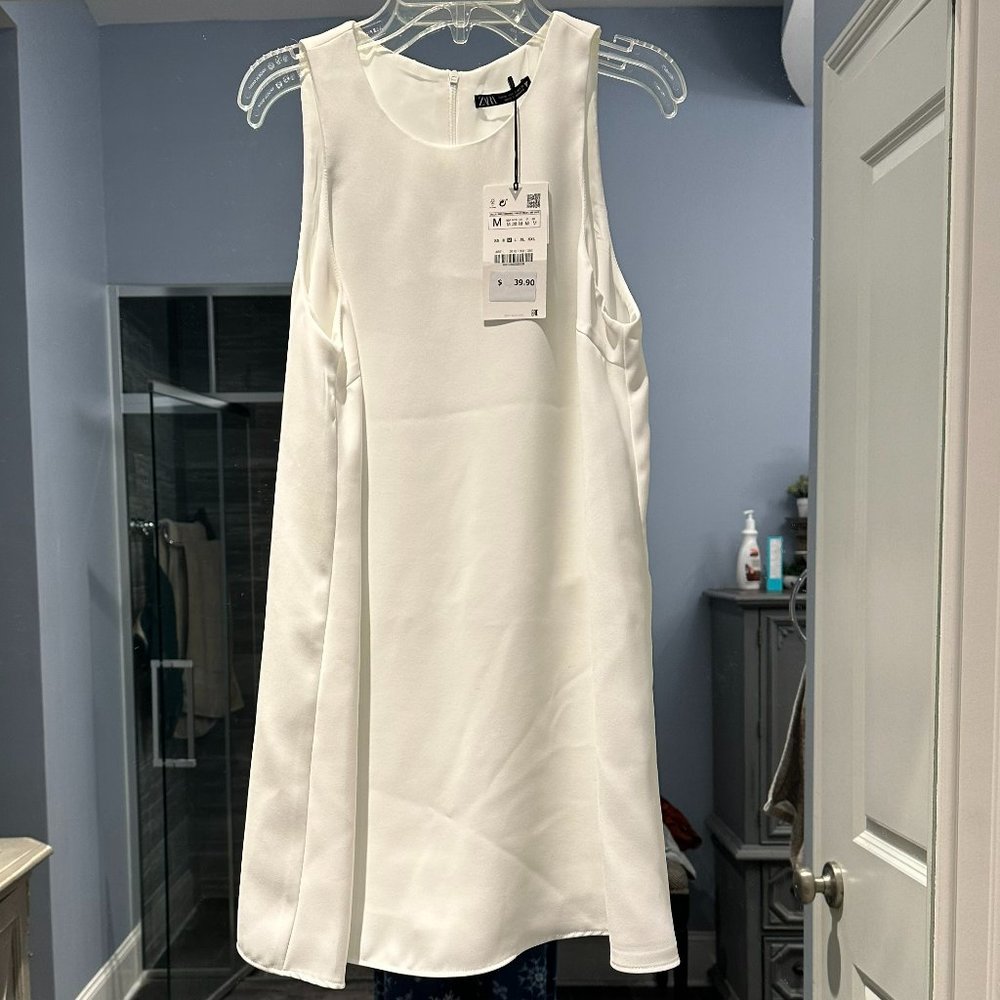 Zara White Dress/Romper
